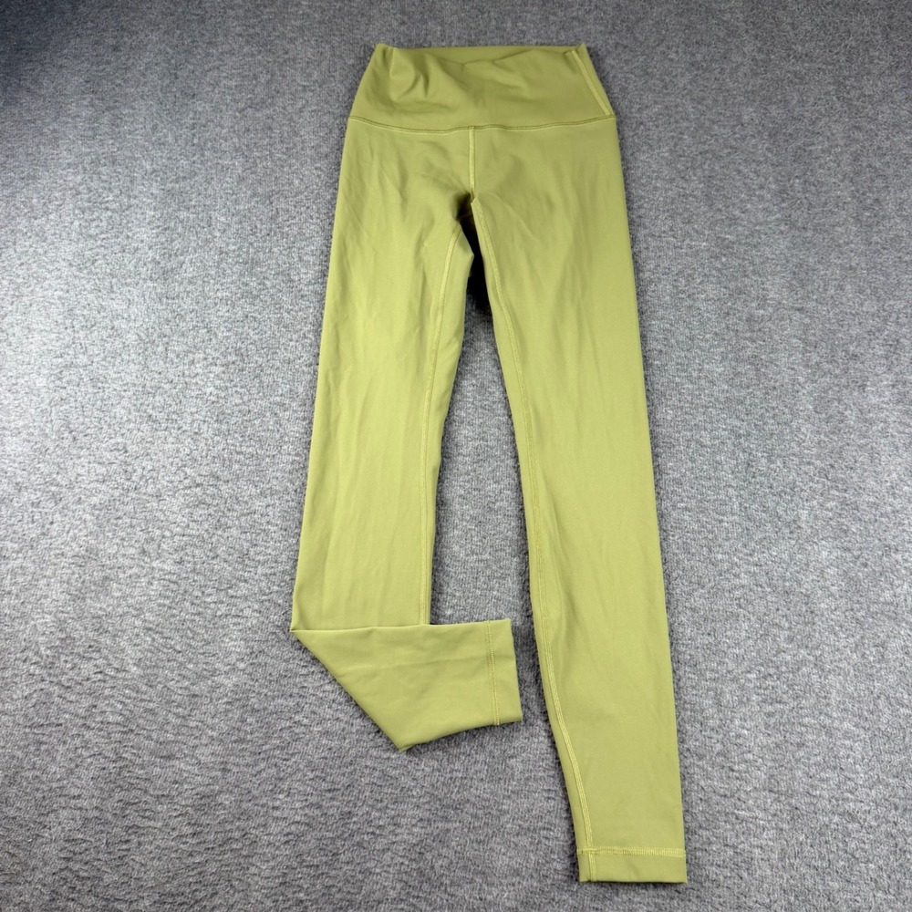 Lululemon Align High-Rise Pant 28 Women's 4 Green Nulu Yoga Leggings LW5BT3S